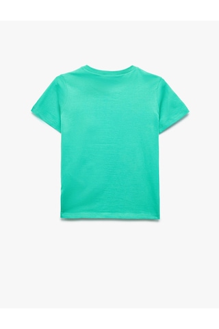 Koton Yeşil Erkek Çocuk T-shirt 5skb10050tk Yeşil