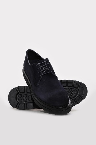 Fast Step Hakiki Deri Erkek Casual Ayakkabı 274ma2762 Lacivert