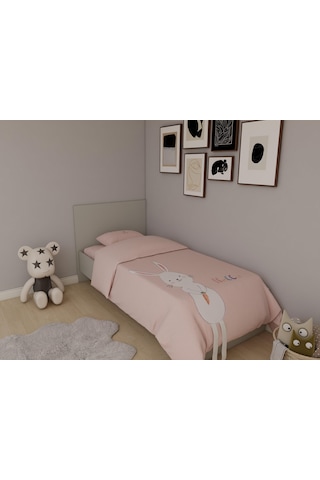 Letto Tek Kişilik Karyola Kül Gri Renk