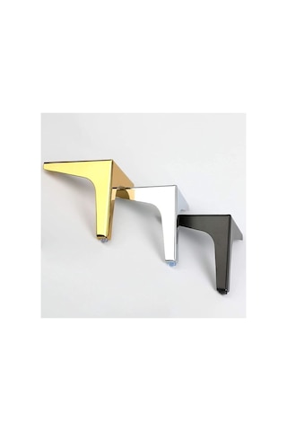 15 Cm Modern Model Gold Metal Mobilya, Dolap, Koltuk, Tv Ünitesi Ayakları 4 Adet -robot Süpürge Gold 15 Cm.