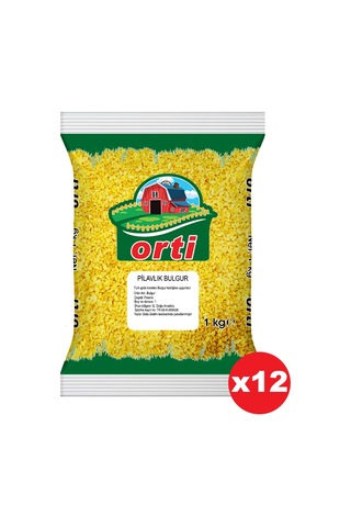 Orti Pilavlık Bulgur 12 x 1 KG