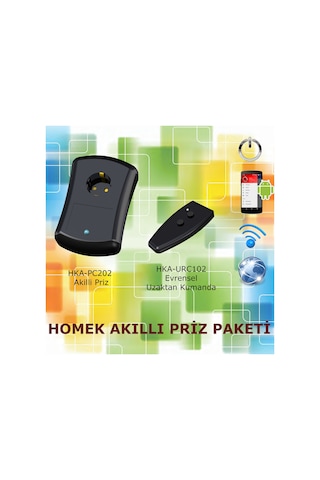 Homek Akıllı Priz Seti Hsk-Mset01 / Akıllı Ev Otomasyonu