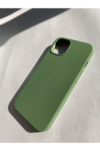 Pointtech Apple Uyumlu iPhone 15 Pro İçi Kadife Süet Yumuşak Liquid Silikon Lansman Telefon Kılıfı