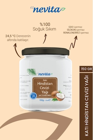 Eznevita Hindistan Cevizi Yağ 150g