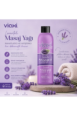 Viaxi Lavanta Aromalı Masaj Yağı