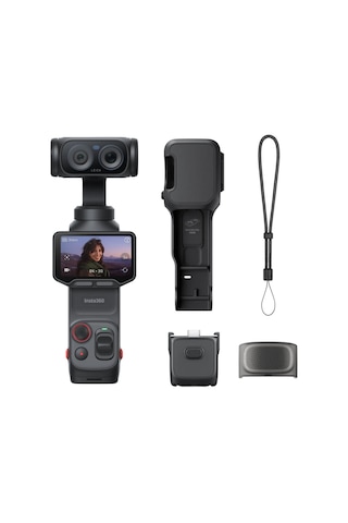 Insta360 Luna Ultra Kozmik Siyah Gimbal Aksiyon Kamerası Standart Paket - Inst-cınsabta-luna