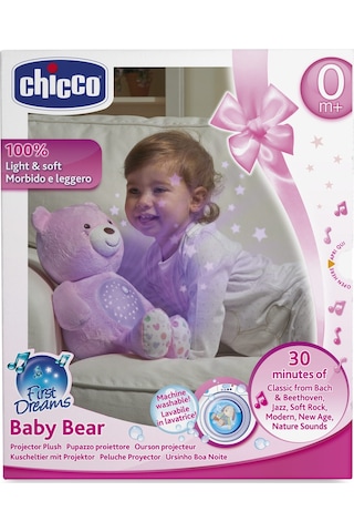 Chicco Bebek Ayıcık Işıklı Ve Sesli Pembe