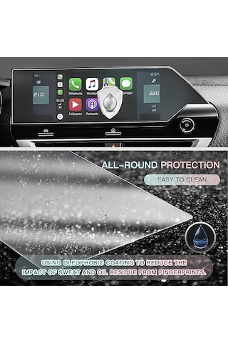 Citroen C5 Aircross Makyajlı Kasa 10'' Navigasyon Ekran Koruyucu