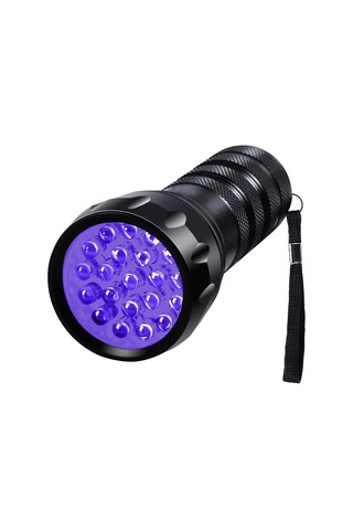 Valkyrie 21 Led 1. Kalite 395nm Güneş Işığı Ultraviyole Uv El Feneri - Blacklight - Çok Amaçlı Siyah