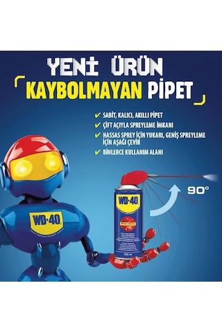 Mey İthalat Wd 40 Smart Straw Pas Sökücü Yağlayıcı 350 Ml