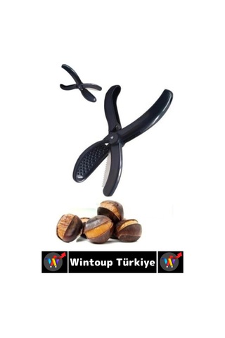 Wintoup Ergonomik Kaymaz Yüzey Güvenli Tutuş Kullanım Kabuk Kesme Çizme Şık Pratik Plastik Kestane Çizeceği