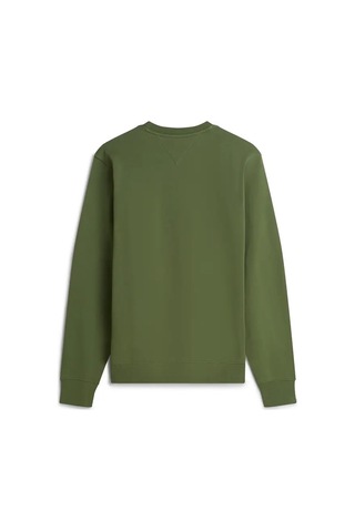 Tommy Hilfiger Brand Love Sweatshırt Erkek Yeşil Sweatshirt - Mw0mw41428