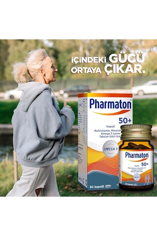 Pharmaton 50 Plus 2 x 30 Kapsül