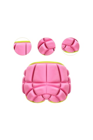Suntek Kayak Koruyucu Donanım Butt Pad Kaykay Yetişkinler-pembe Pembe