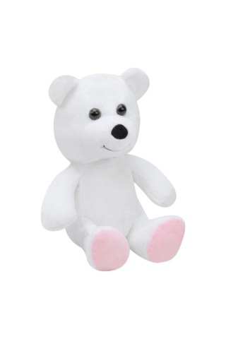 Sevimli Beyaz Peluş Ayıcık