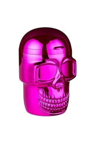 Pop Skull Led Işıklı Araç Araba Küllüğü Pembe 9cm