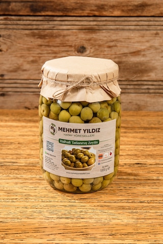 My Tatlanmış Halhalı Zeytin Cam 1 KG
