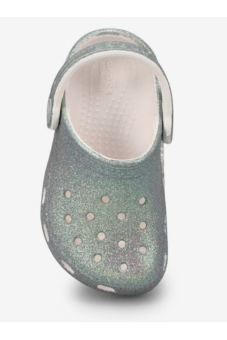 Crocs Classic Irıdescent Glitter Cg T Simli Kız Çocuk Terlik 210985 210985 100 100 Su Yeşili