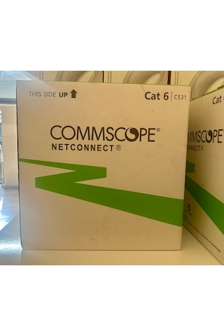 Commscope Cat 6 Halogen Free Utp 23awg Lszh 305 Metre Beyaz Cs31