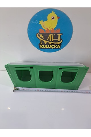 Mh 3 Gözlü Asma Yemlik 14 x 27.5 x 9 CM