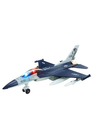 Diecast Kobra Savaş Uçağı Lacivert