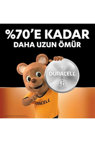 DURACELL CR 2025 Lityum Düğme Pil (2’li paket) – 3V (CR2025)