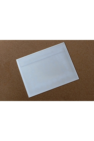 Plastik Yapışanlı Cep 22x16 Cm a5 için . 100 Adet
