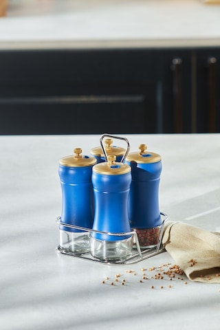 Karaca  Blue Berry 5 Parça Cam Baharat Takımı