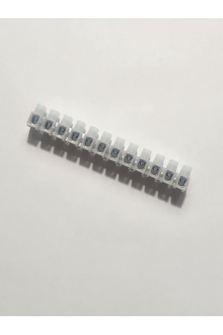 No:1 Yanmaz Plastik Sıra Klemens 12 Li 2 Adet