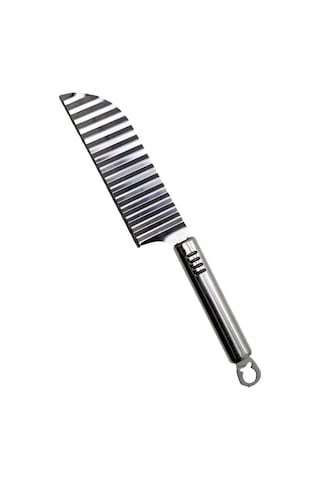 Şekilli Patates Bıçağı + Metal Patates Ezici + Meyve Sebze Doğrama Dilimleme Cips Bıçağı