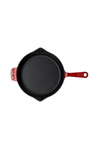 Lava Döküm Kızartma Tavası 28 CM Kırmızı