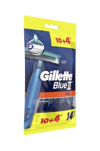 Gillette Blue2 Plus Kullan-At Tıraş Bıçağı 14'lü