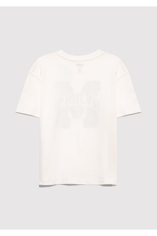 Mavi - Mvjns 91 Baskılı Ekru Tişört 6610368-70057 Ekru