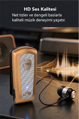 Lkb-38 Bluetooth Kulaklık V5.4, Geri Çekilebilir Makaralı, 1440 Saat Bekleme, Hd Ses, Gürültü Engelleme