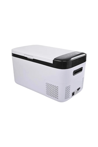 Araç Buzdolabı 20 Litre Tek Bölmeli 12v - 24v Ve 220v İle Çalışabilir Dokunmatik Ekranlı