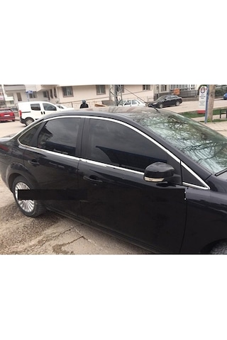 Ford Focus 2 Sedan Uyumlu Krom Cam Çıtası Seti 4432516245