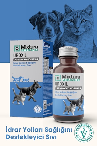 Mixtura Pharma Uroxil Kedi Ve Köpek İdrar Yolu Sıvı Mixtura Pharma Uroxil Kedi Ve Köpek İdrar Yolu Sıvı