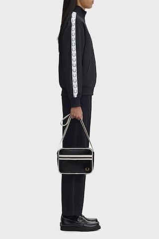 Fred Perry Logolu Ayarlanabilir Askılı Çanta Unisex Çanta L2168 D57 Siyah-ekru