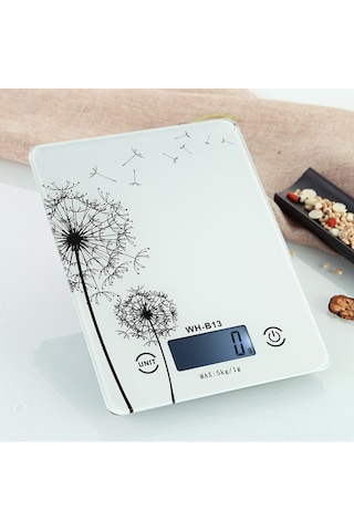 5kg/1g Hassas Dokunmatik Ekran Lcd Arka Işık Dijital Mutfak Gıda Tartısı G/lb/oz Elektronik Ağırlık Dengeleyici Fırıncılık Pişirme Tare Fonksiyonu Çok Renkli