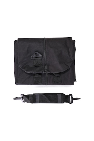 Fosenze "çift Taşımalı Büyük Kapasiteli Metal Dedektörü Çantası - Sağlam Ve Dayanıklı" Siyah