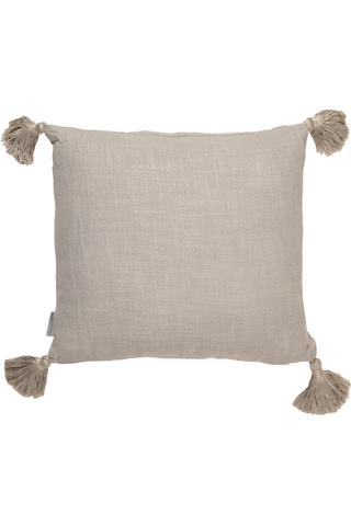 Mudo Home Alba Kırlent Püsküllü Krem 45x45