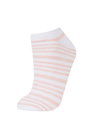 DeFacto Kadın 3'lü Pamuklu Patik Çorap E2168AXNSKR1