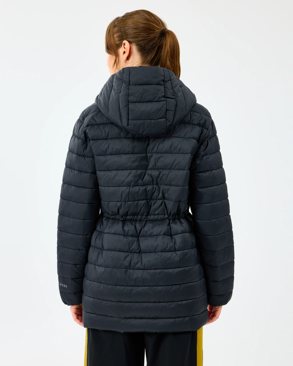 Skechers W Light Weight Quilted Jacket Kadın Siyah Mont S2520206-3817 Siyah