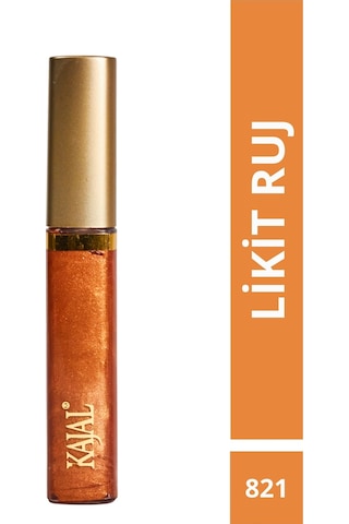 Likit Dudak Parlatıcısı Ruj & Liquid Lipstick No:821 Nude