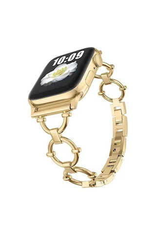 Mobilteam Watch 7 45mm Uyumlu Krd-56 Metal Kordon-siyah