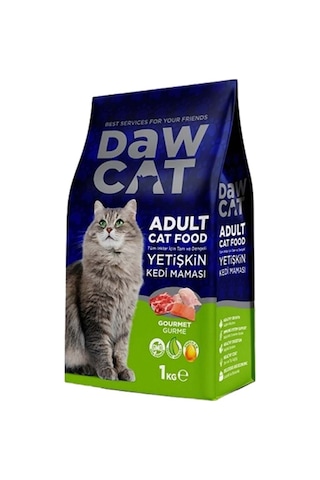 Dawcat Gurme Yetişkin Kedi Maması 1 KG Dawcat Gurme Yetişkin Kedi Maması 1 KG