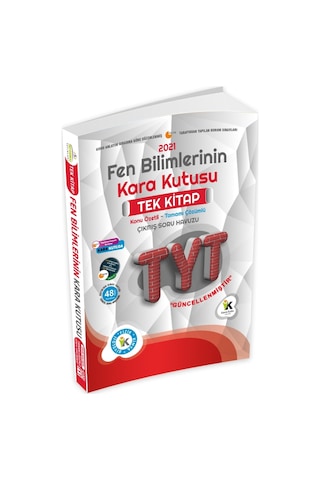 2025 TYT Fen Bilimleri Konu Konu Son 7 Yıl Çıkmış Soru Bankası ve Fen B. Kara Kutu TEK KİTAP Çözümlü