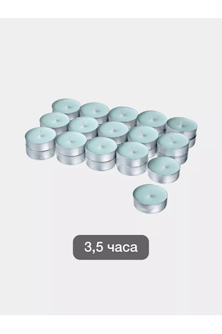 Ikea Bukettapel Ikea 30'lu Şişme Mum, Bergamot Ve Sedir 211871285 Gri