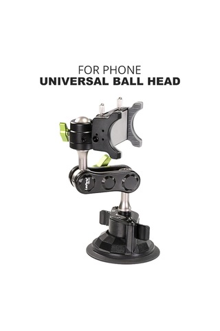 Lanparte Uba-1 Evrensel Telefon Tutucu Standı Araba Gezisi Vantuz Cep Telefonu Braketi