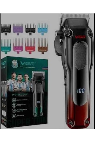 Vgr V-013 Profesyonel Saç Kesme Makinesi, 2000mah Lityum Pil, Ayarlanabilir Konik Kol